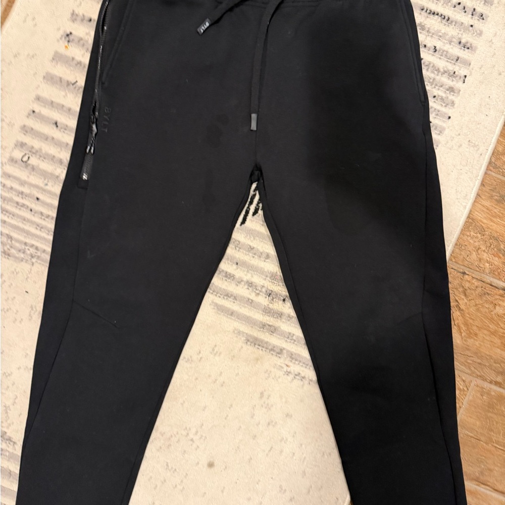 BYLT Basics Black Tech Jogger Pants